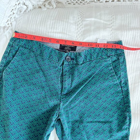 Banana Republic Dress Pants Blue/Green Petite - Picture 9 of 9